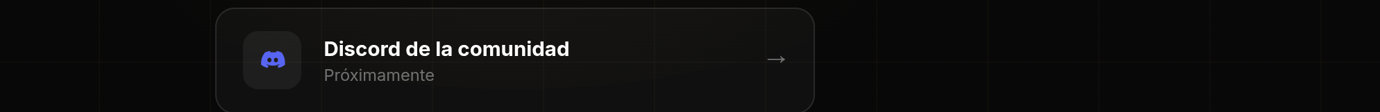 Así aparece hoy en el hub de enlaces